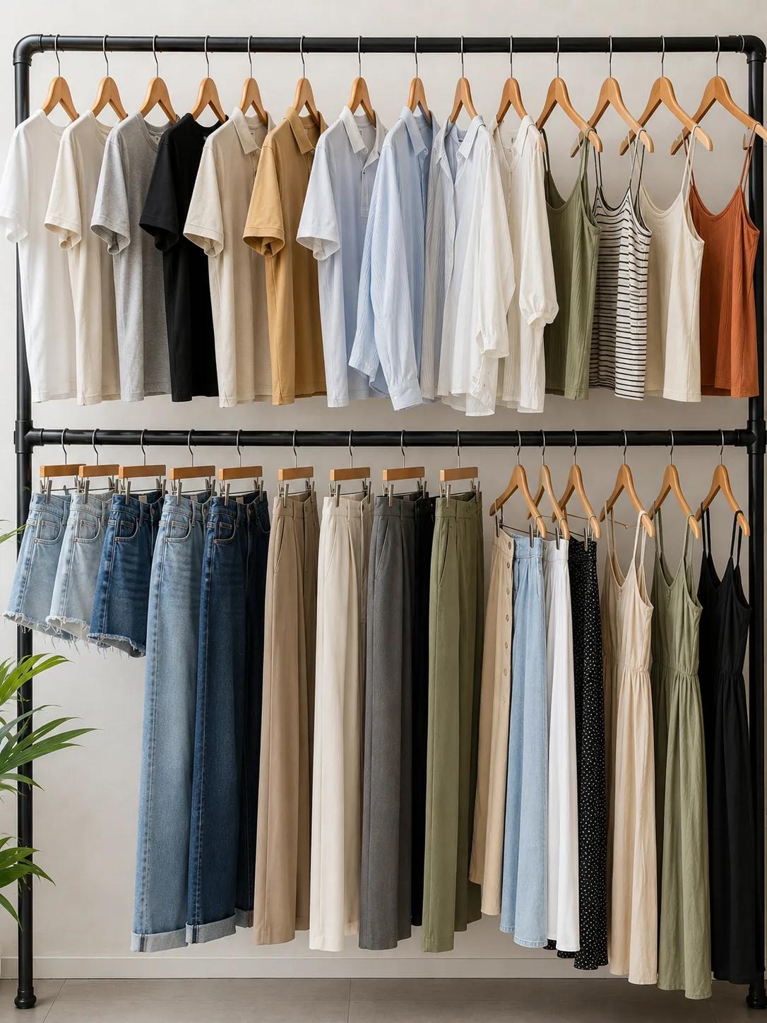Used summer clothes